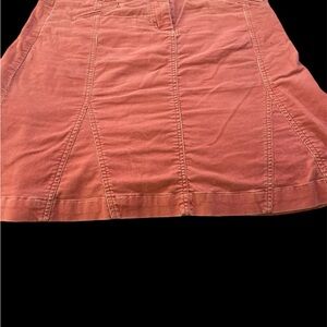 Pink corduroy skirt. Size 12. Has belt loops.